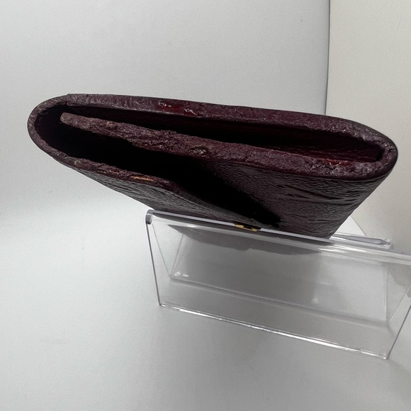 GUC Louis Vuitton Monogram Empreinte Burgundy Curieuse Wallet - Picture 4 of 11